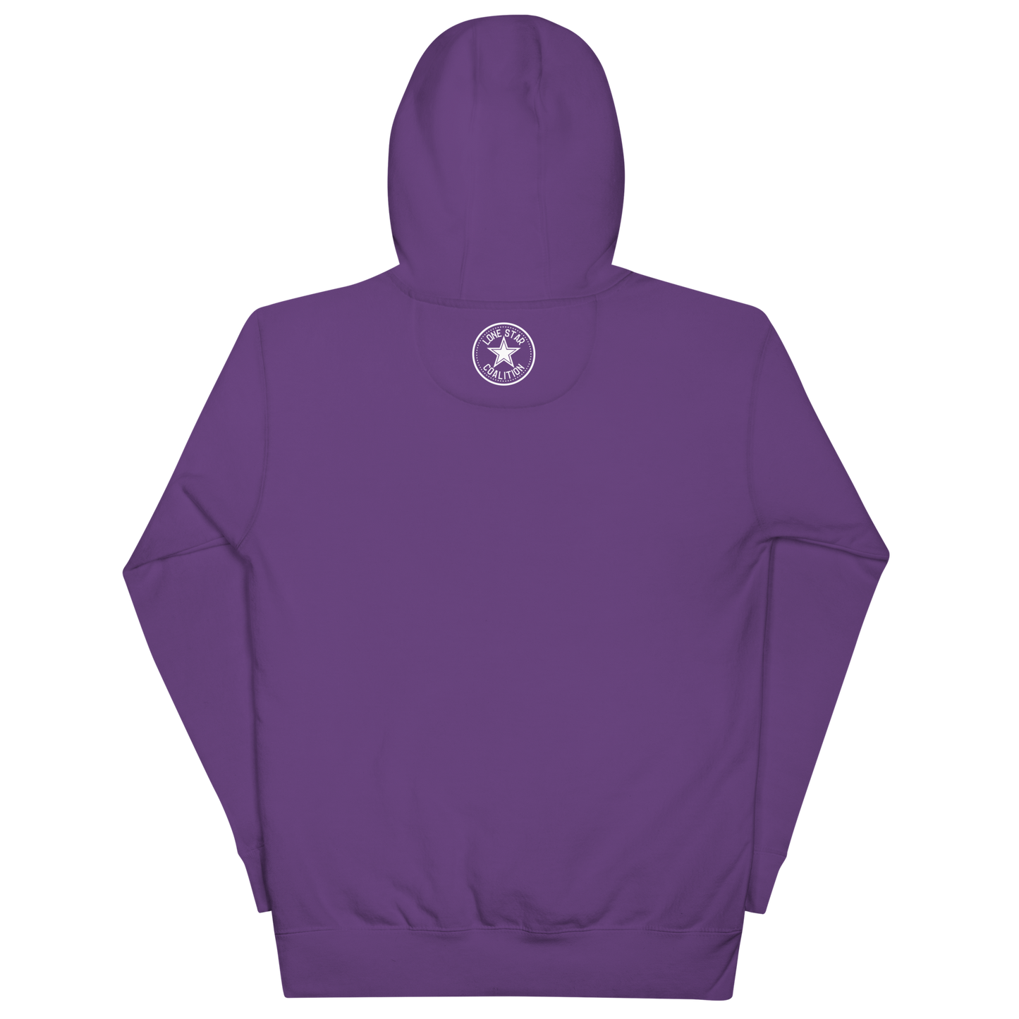 Fort Worth 817 BLK font WHT outline Unisex Hoodie