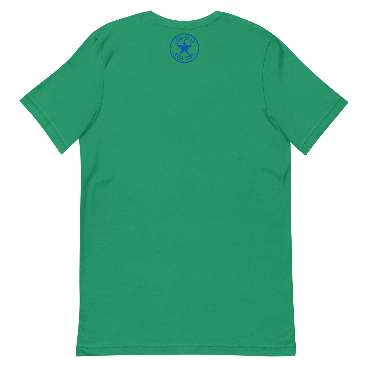 FTW 817 WHT font BLU outline Unisex t-shirt