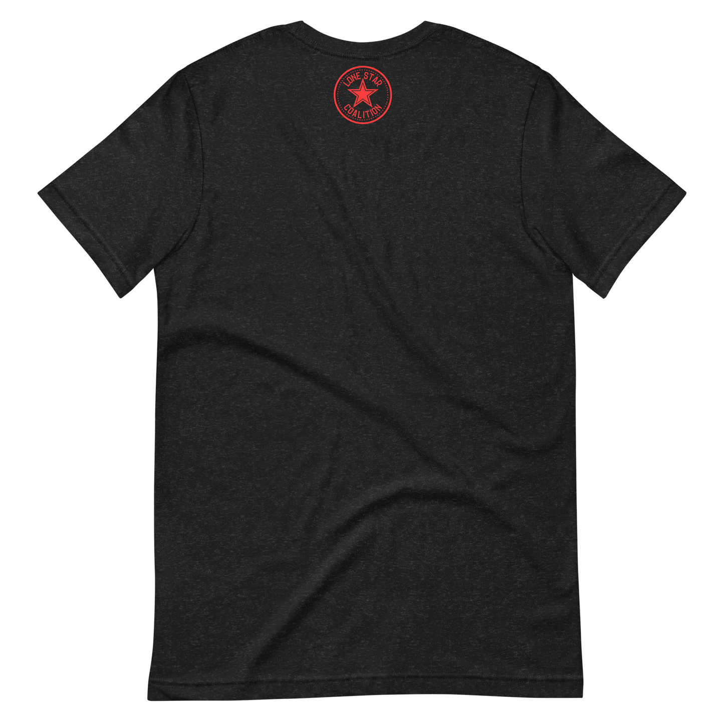 Fort Worth 817 WHT font RED outline Unisex t-shirt