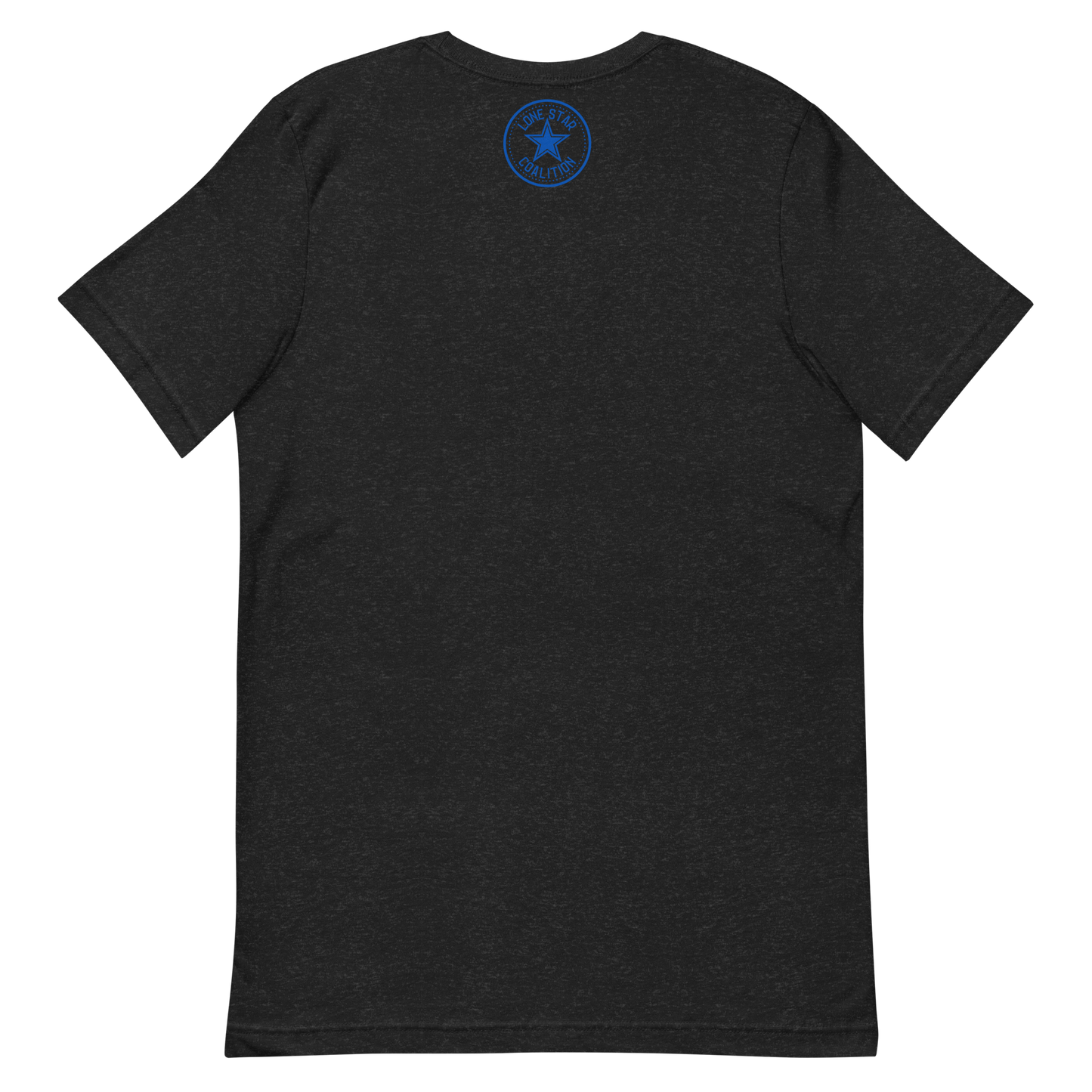 FTW 817 WHT font BLU outline Unisex t-shirt