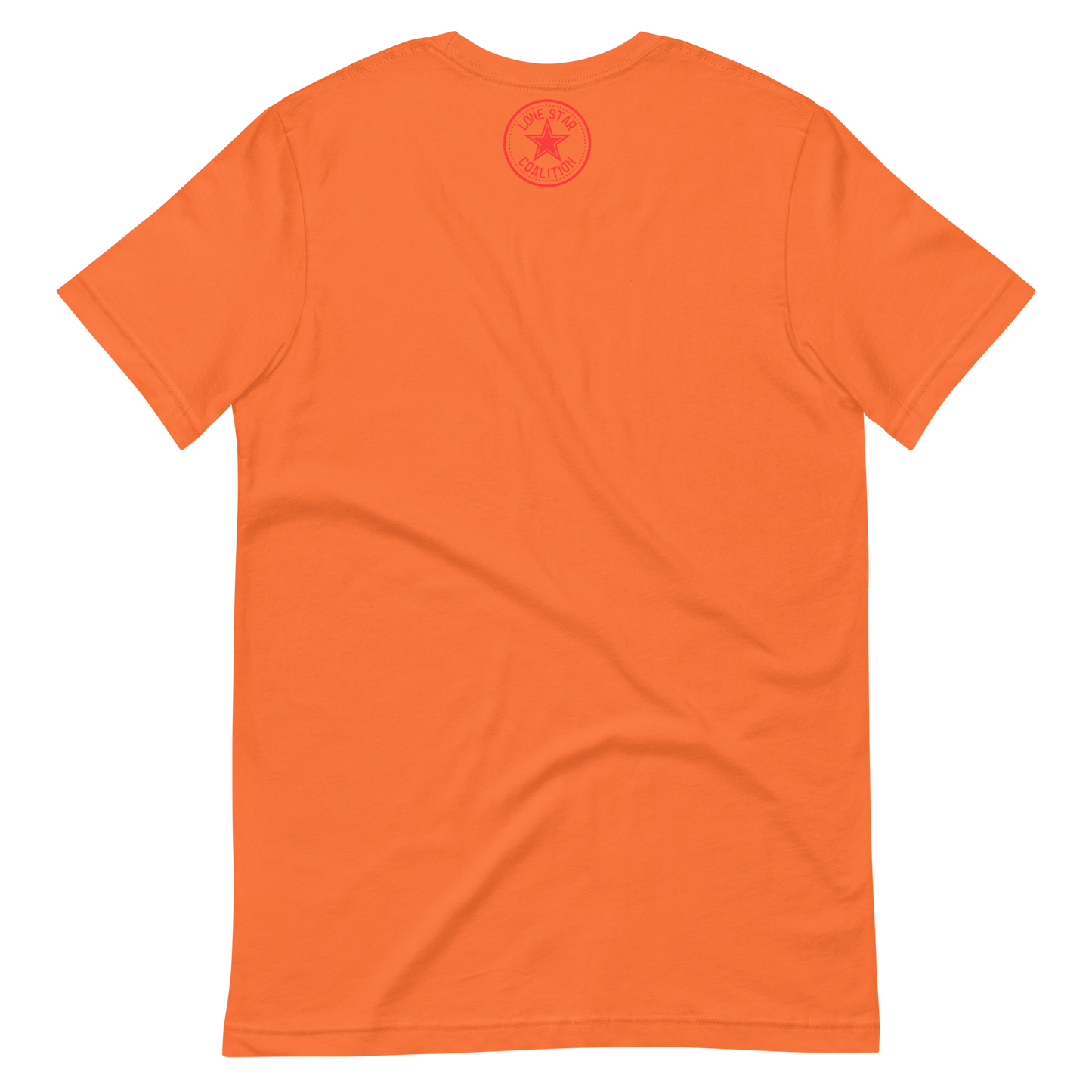 Fort Worth 817 WHT font RED outline Unisex t-shirt