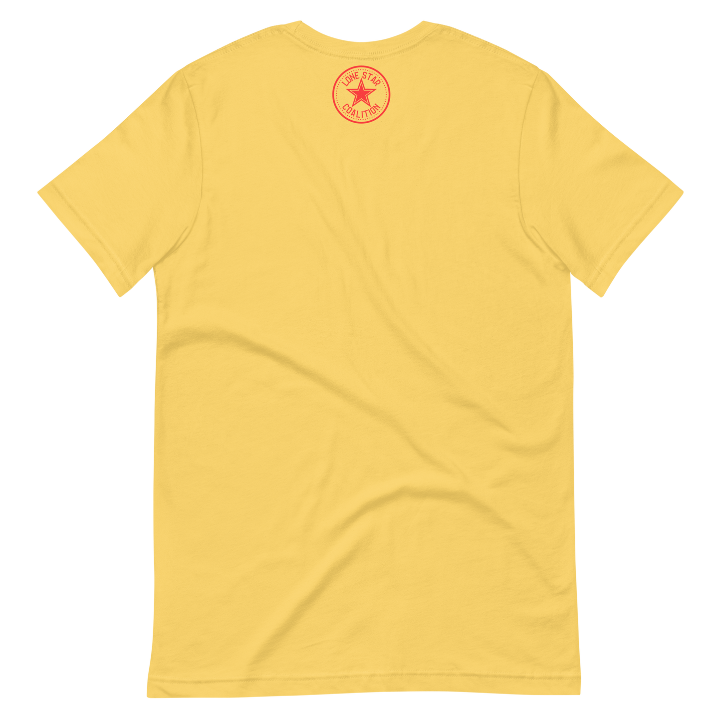 Fort Worth 817 WHT font RED outline Unisex t-shirt
